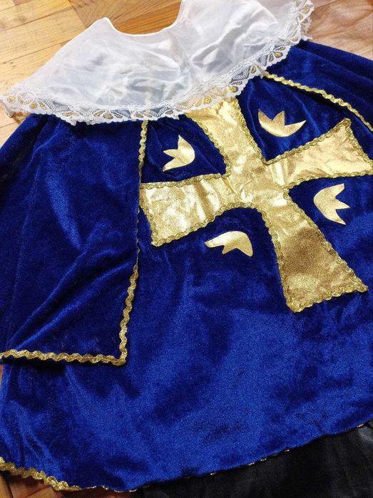 Новорічний, карнавальний костюм мушкетера на хлопчика зріст 116-122 см