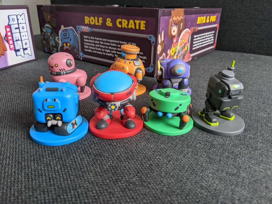 Robot Quest Arena + Promo + SG - Kickstarter High Tech Tier