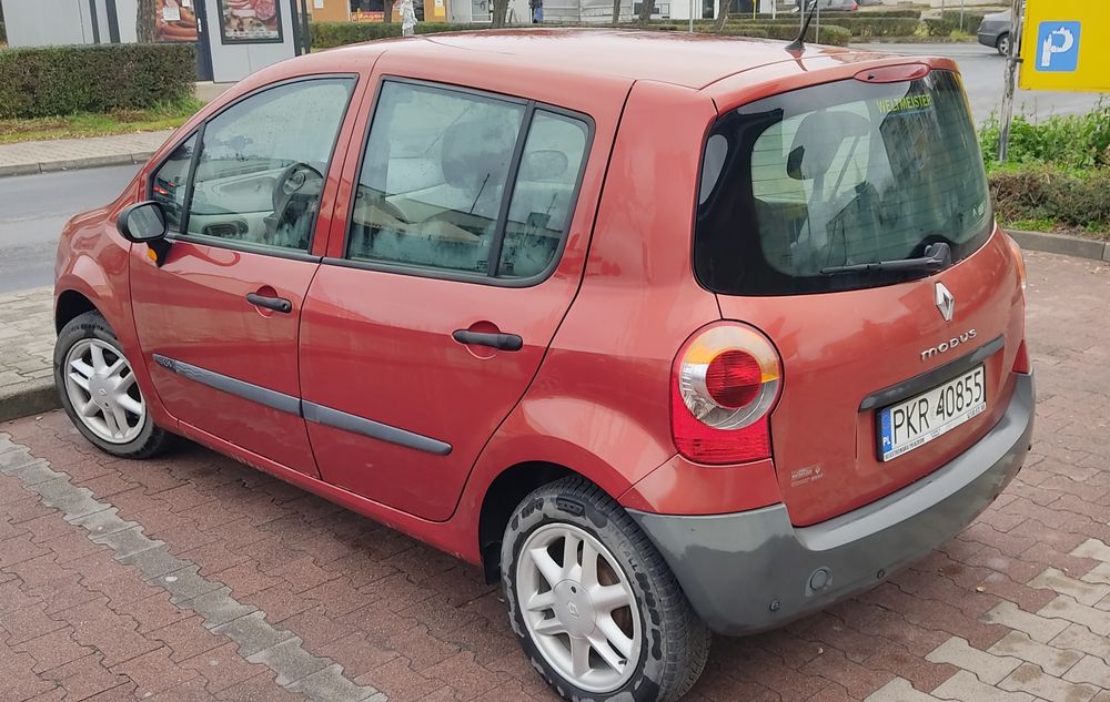 Renault Modus 2006r Klimatyzacja Zarejstrowany!!!
