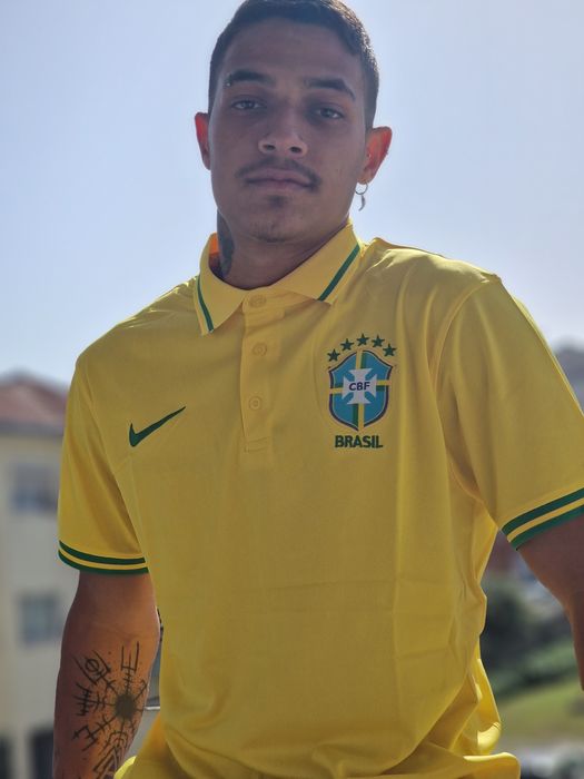 Camisa Brasil Azul