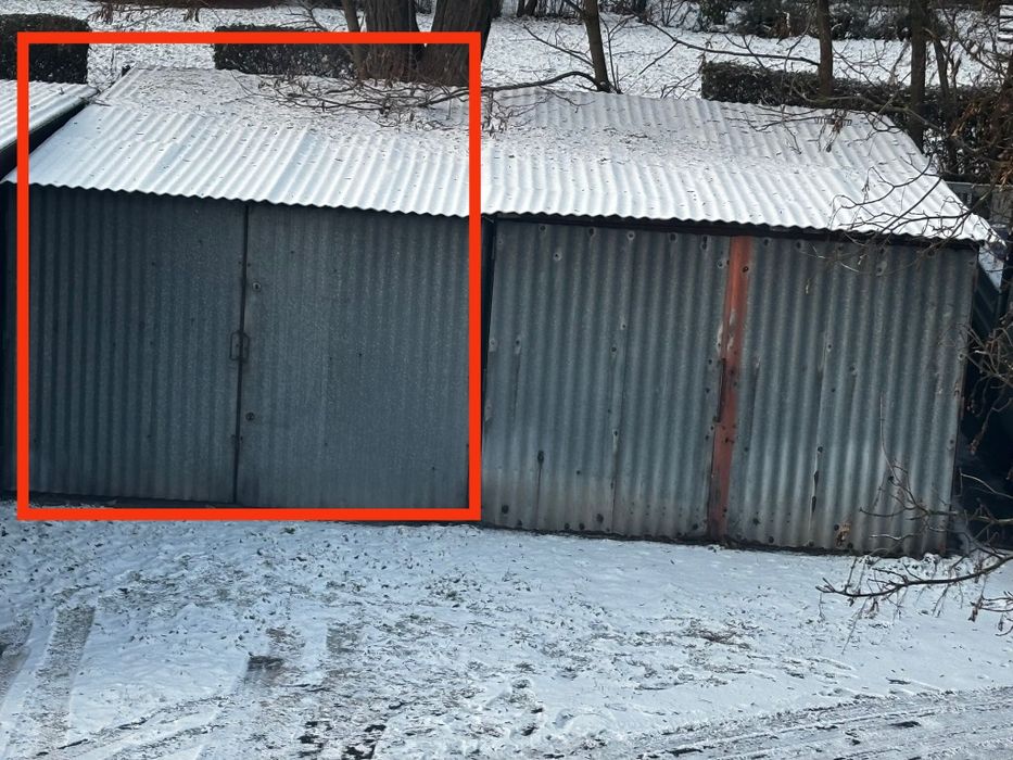 Wynajem | garaż blaszany z prądem 220V  | ul. Jugosłowiańska 19a-b