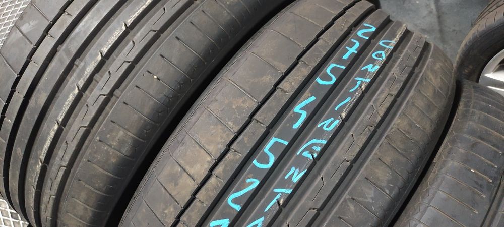 Pneus 275/45/21 e 315/40/21 continental semi novos