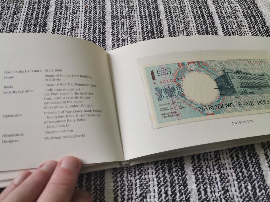 Album banknoty miasta polskie