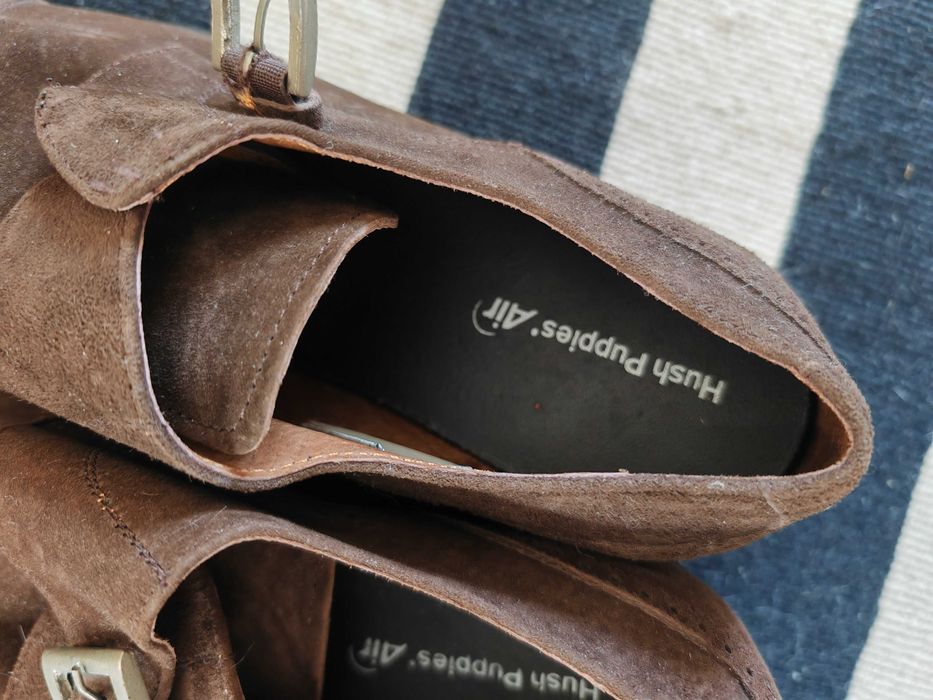 Sapatos Camurça Hush Puppies Novos Elegantes