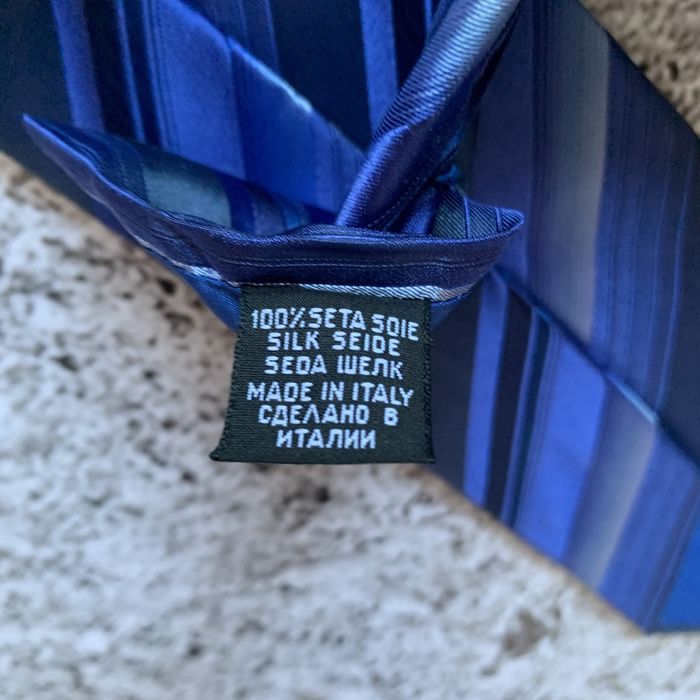 Hugo Boss Краватка Галстук Striped Silk Made in Italy