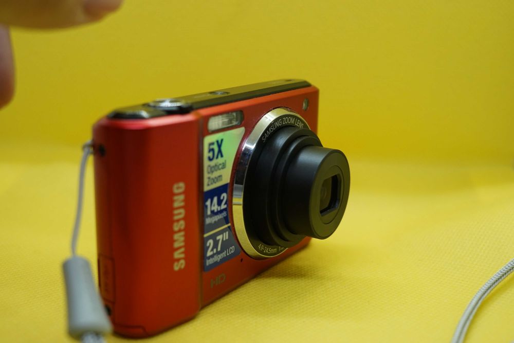 Digicam Samsung ES90 14.2MP Vermelha - Como Nova