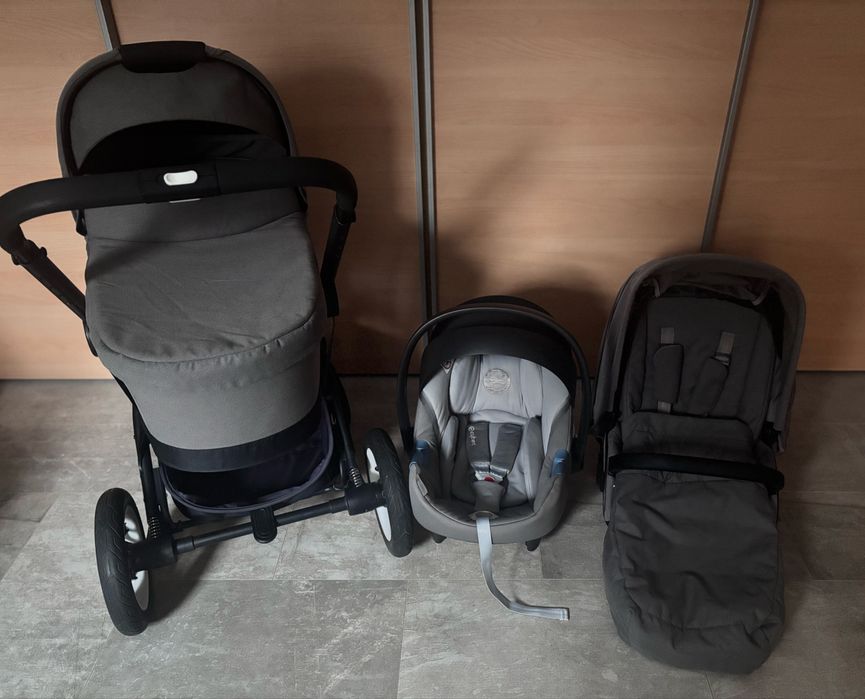Wozek Cybex Talos S-lux 3w1 Soho gray