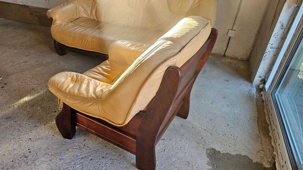 Zestaw wypoczynkowy sofa+ fotel