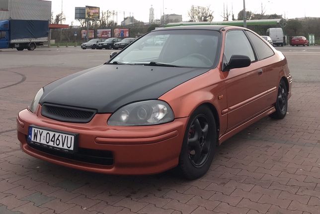 Honda Civic VI Coupe. D16Z6. Ogladaj filmik. Warszawa