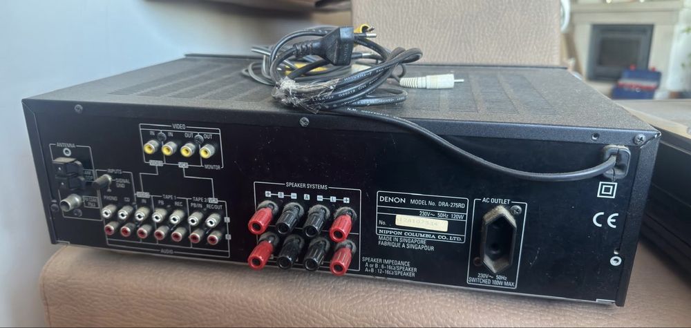 Amplificador denon dra 275 rd