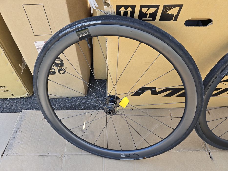 Rodas de carbono de disco perfil 35