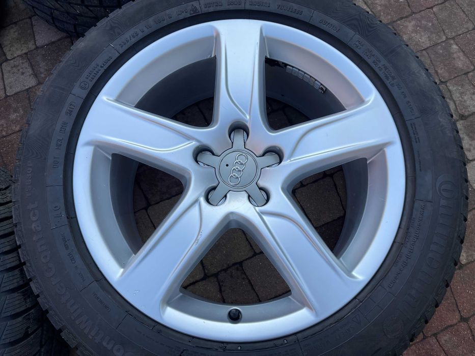 4055. Alufelgi 18" oryginalne Audi A6 C7 Q5 A4 B9 A8 8J ET41 5x112