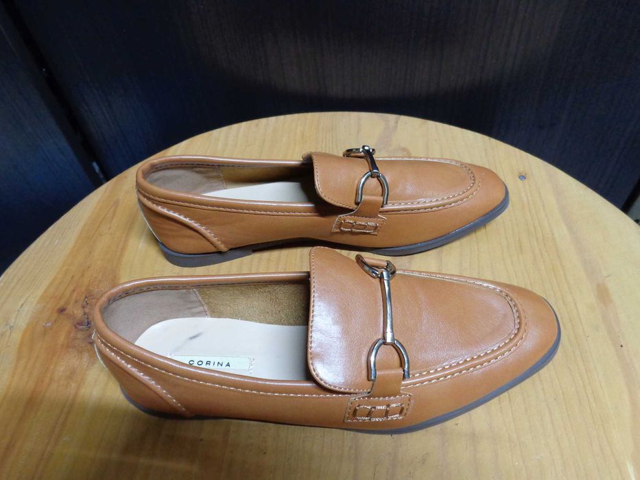 Mocassin camel Corina