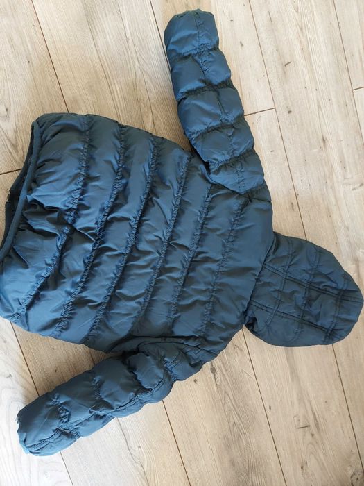 Crafted kurtka ocieplana 3-4 lata granatowa zimowa