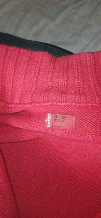 Casaco vermelho de Lã