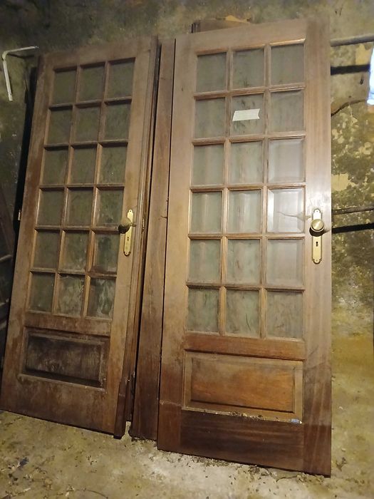 Portadas e janelas madeira + cilindro 80l