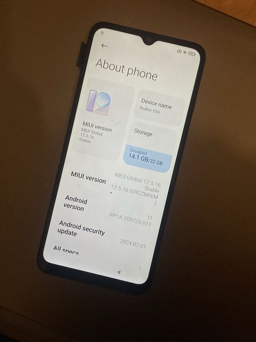 Плата на Redmi 10a