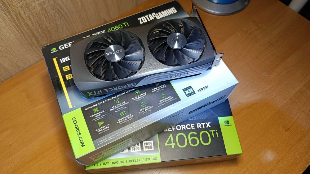NVIDIA GeForce RTX 4060 Ti 16GB Zotac Gaming Twin Edge. Розстрочка!