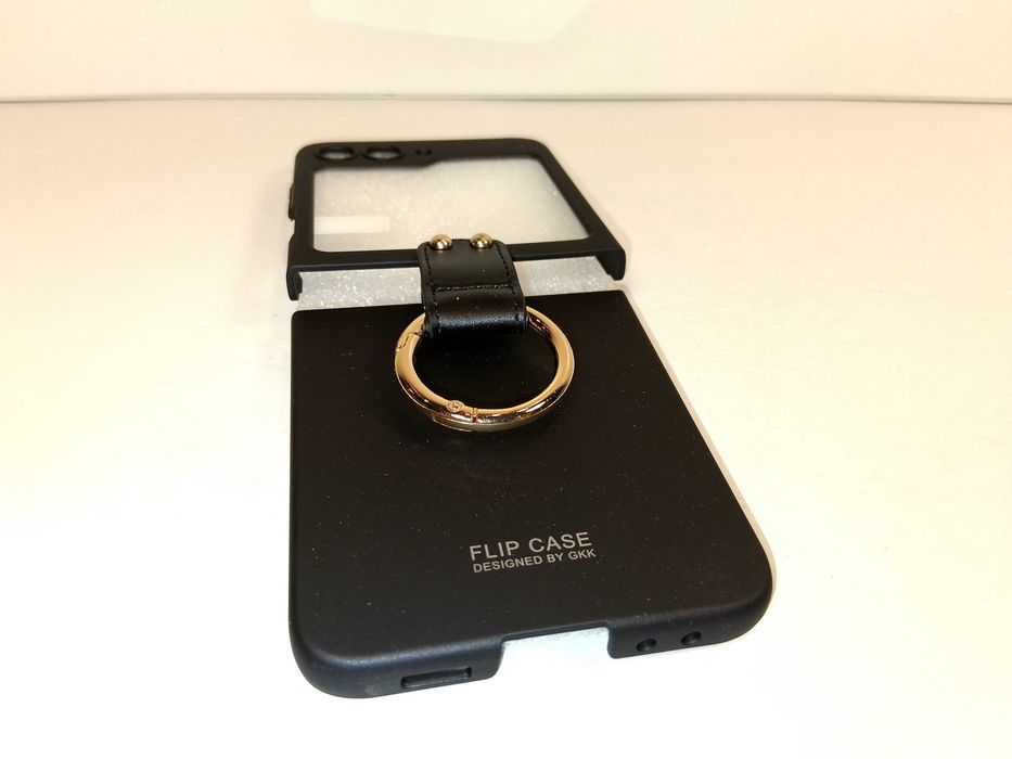 Z146 Etui Samsung Galaxy Z Flip 5 YKNIUFLY Case Z Uchwytem Pierścień