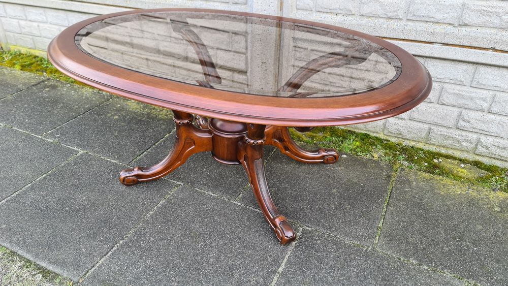 Ława stylowa Szklany blat