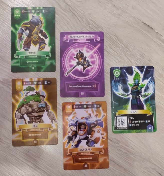 Картки ATB Arena