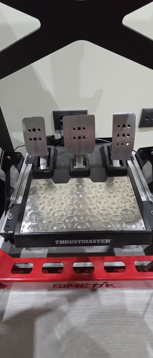 Thrustmaster T300 Ferrari Alcantara original + Volante extra + T-LCM