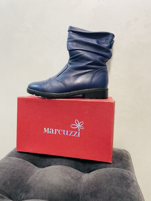 Сапожки чобітки сапоги чоботи шкіряні 37р