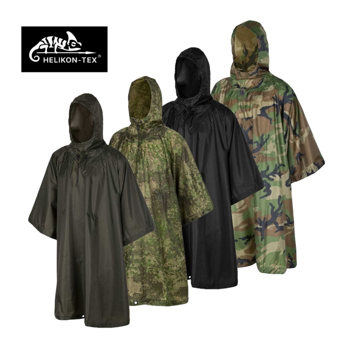 ‼️ДОЩОВИК HELIKON-TEX Poncho U.S. Model Пончо Універсальне плащ палатка накидка тент брезент навіс‼️