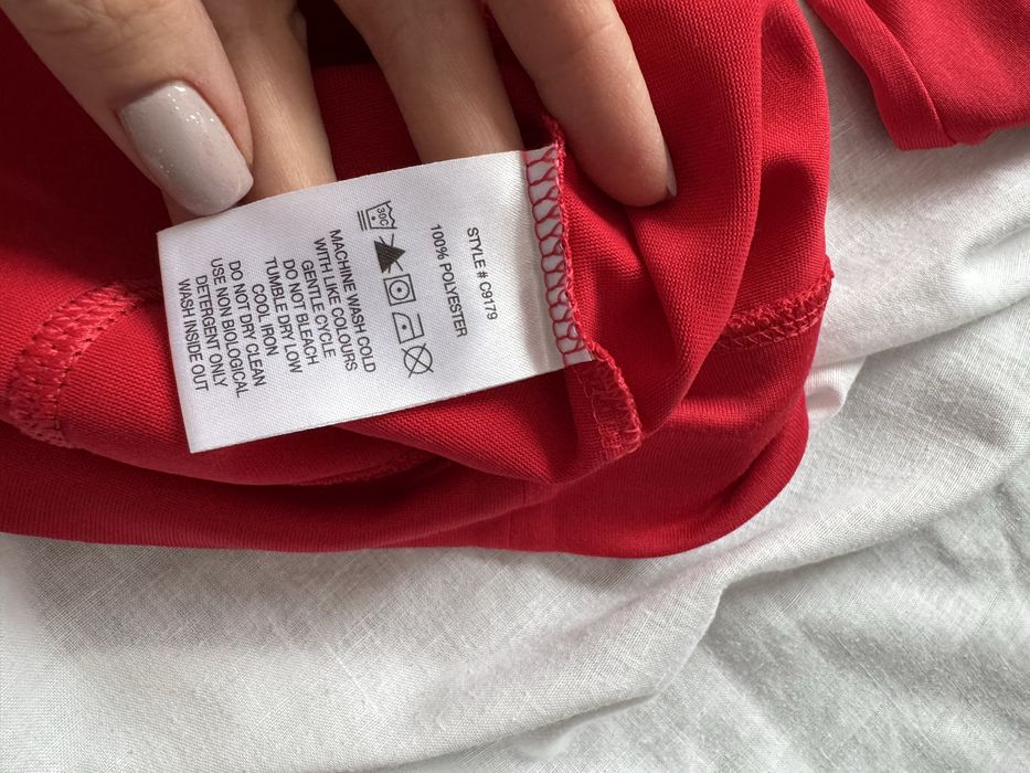 Czerwona bluza S M 36 38