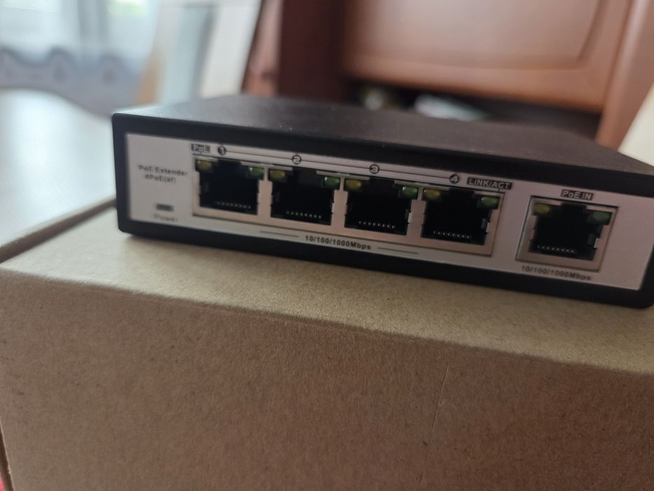 Extender switch poe spe1014-t internec atte