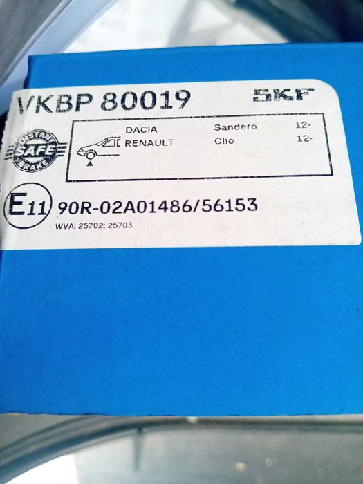 Pastilhas SKF VKBP80019 e Necto FD6754A