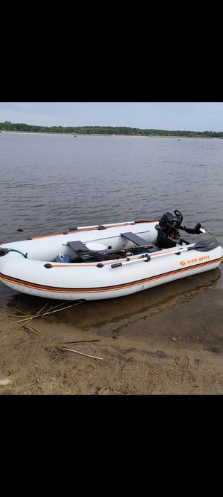 Ponton kolibri 300 DL+ silnik zaburtowy  2.6KM  na gwarancji zestaw