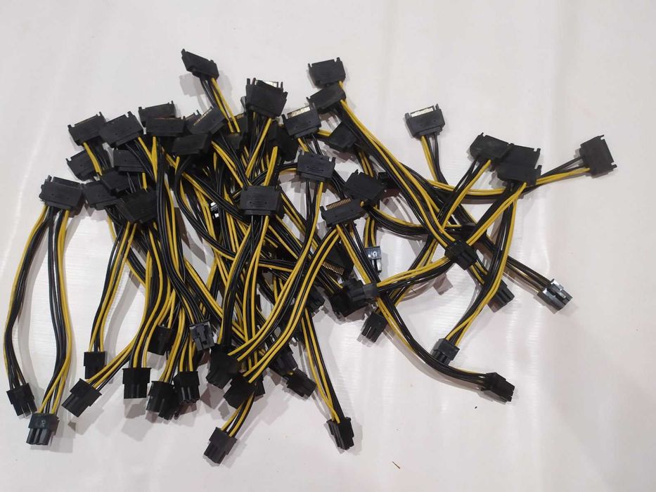 Кабели переходники  6PIN - SATA, USB 3.0 (AM/AM).