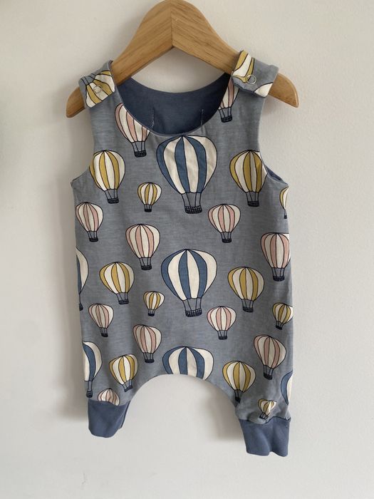 Kombinezon ogrodniczki 62 w balony bear & babe jak lindex