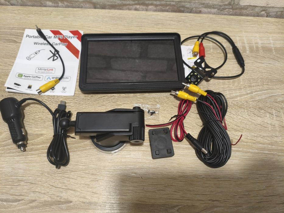 Автомобільний екран 7", krunia 8" Carplay Android Auto смарт екран