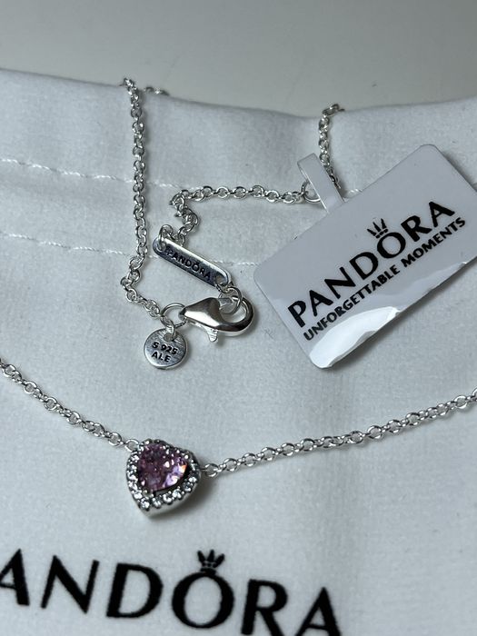 Кулон Pandora "Рожеве серце"