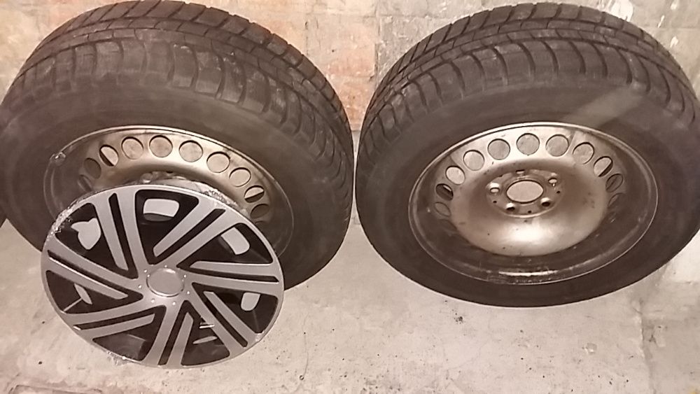 opony zimowe R16 Michelin Alpin Pilot z felgami stalowymi