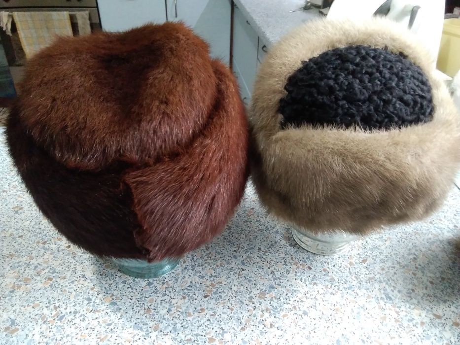 Продам шапки из натурального меха
