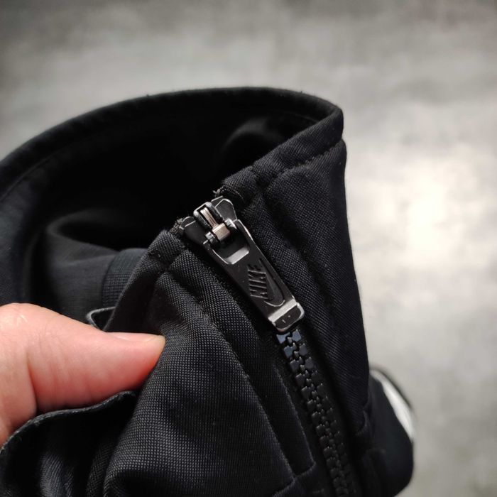 MĘSKA Zip Rozpinana Bluza Sportowa casual Duże Logo Nike Śliska Suwak