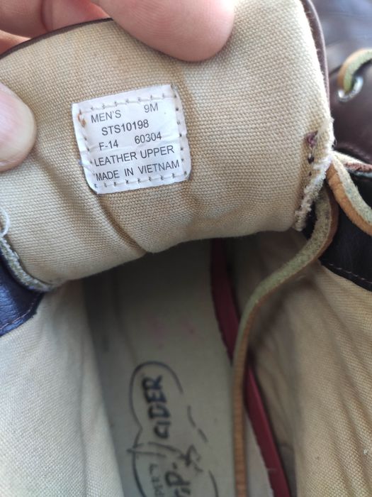 Чоловічі шкіряні ботинки Top Sider