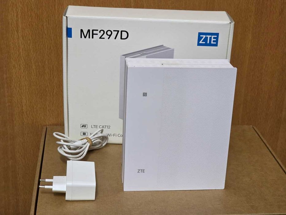 Router ZTE MF297D 4G LTE WIFI 6 Bez Simlocka Zestaw