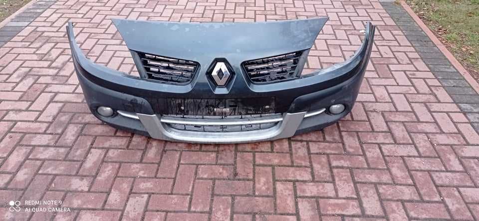 Renault Scenic ii conquest zderzak przód maska błotnik kompletny teb66
