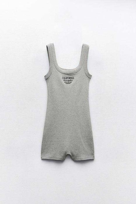 Комбінезон ромпер в рубчик Zara