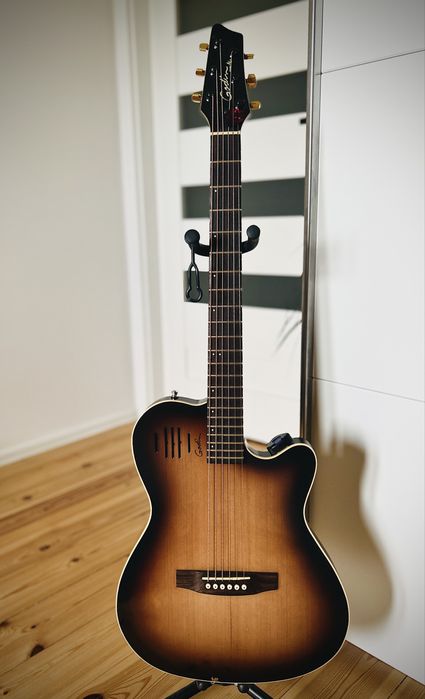 Godin A6 gitara elektroakustyczna - po regeneracji podstrunnicy