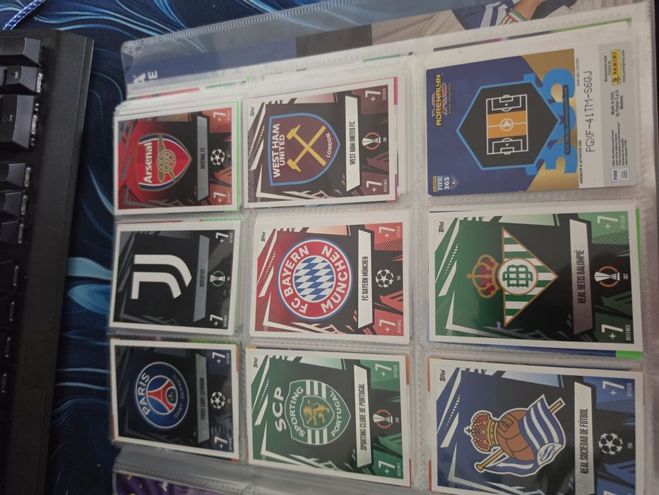 Karty pilkarskie match attax 23/24