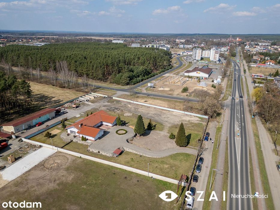 Dom 292,98m2 na dużej działce 8156m2 +budynek biurowo-magazynowy 219m2
