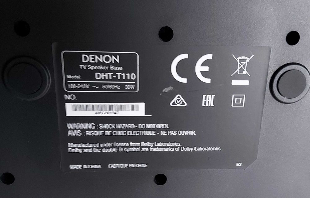 Soundbar Denon DHTT110 Cidade Da Maia • OLX Portugal