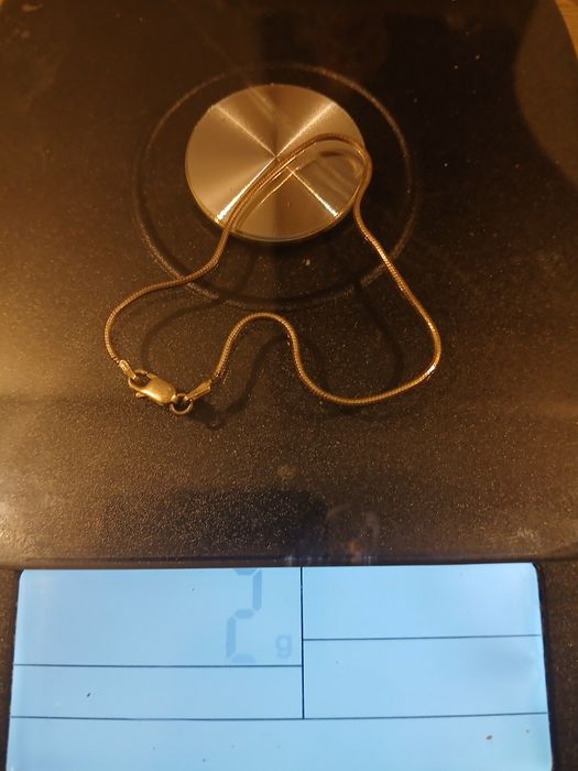 Srebrny łańcuszek na kostkę