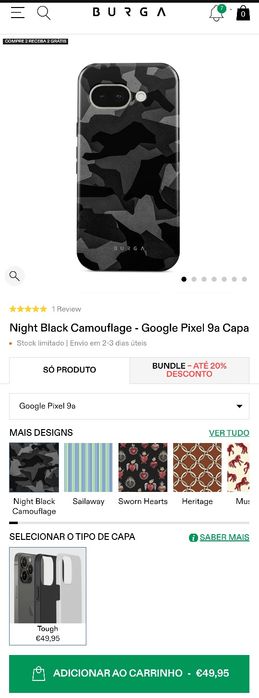 Capa Pixel 9a (Burga)