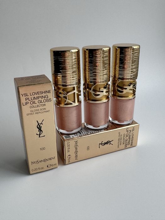 Блиск олія для губ YSL лімітовані відтінки